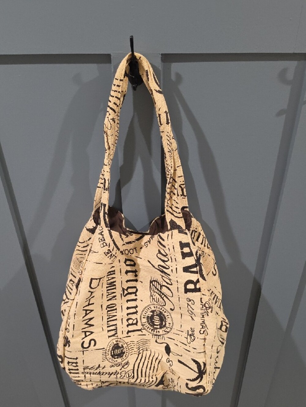 Beige Tote - Picture 6 of 8